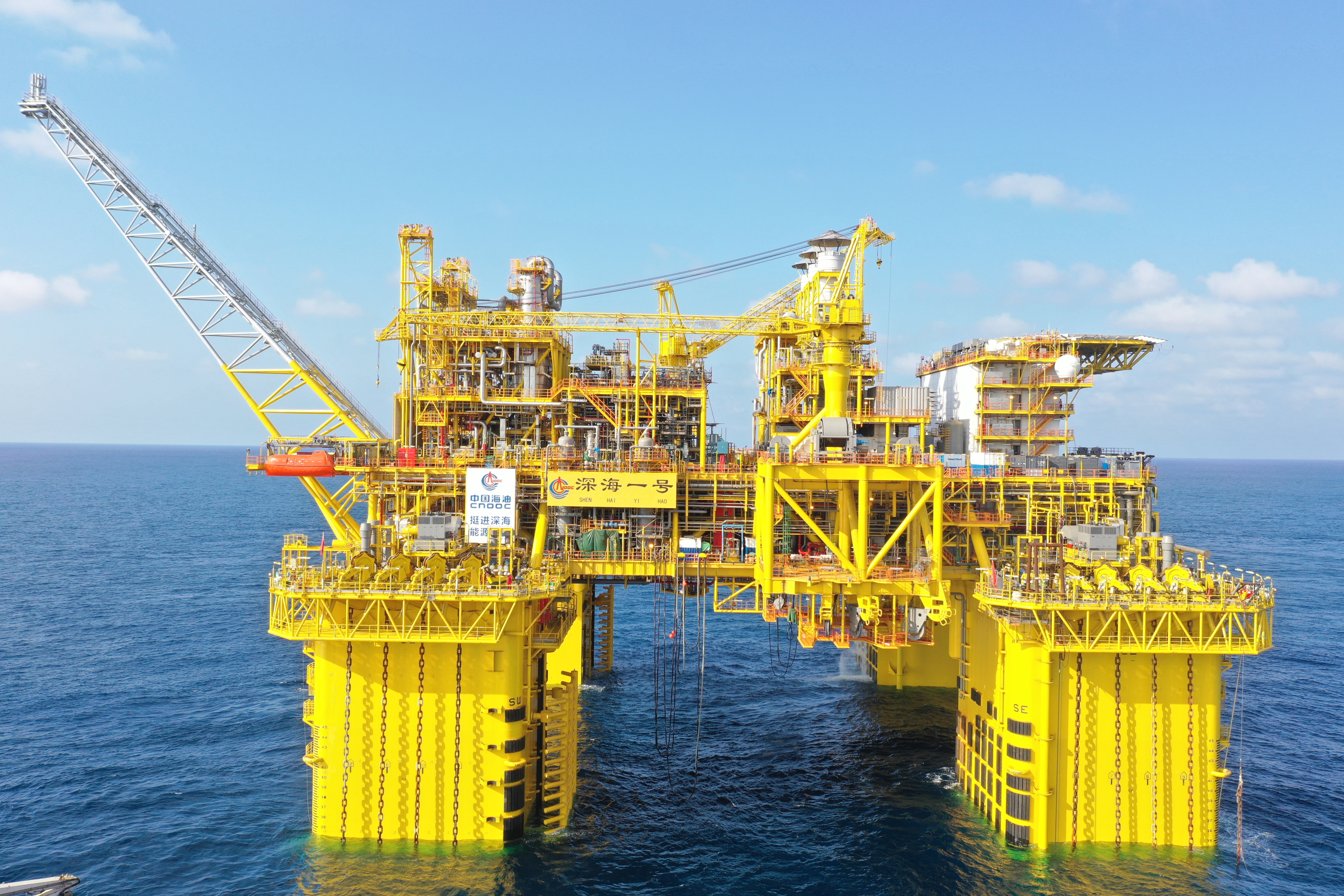 我國自營(yíng)深水大氣田